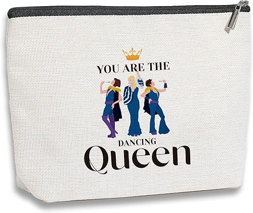 Bolsa de maquillaje para amantes de la música, regalo para mujeres, regalos de inspiración musical, bolsa de maquillaje para amantes de las