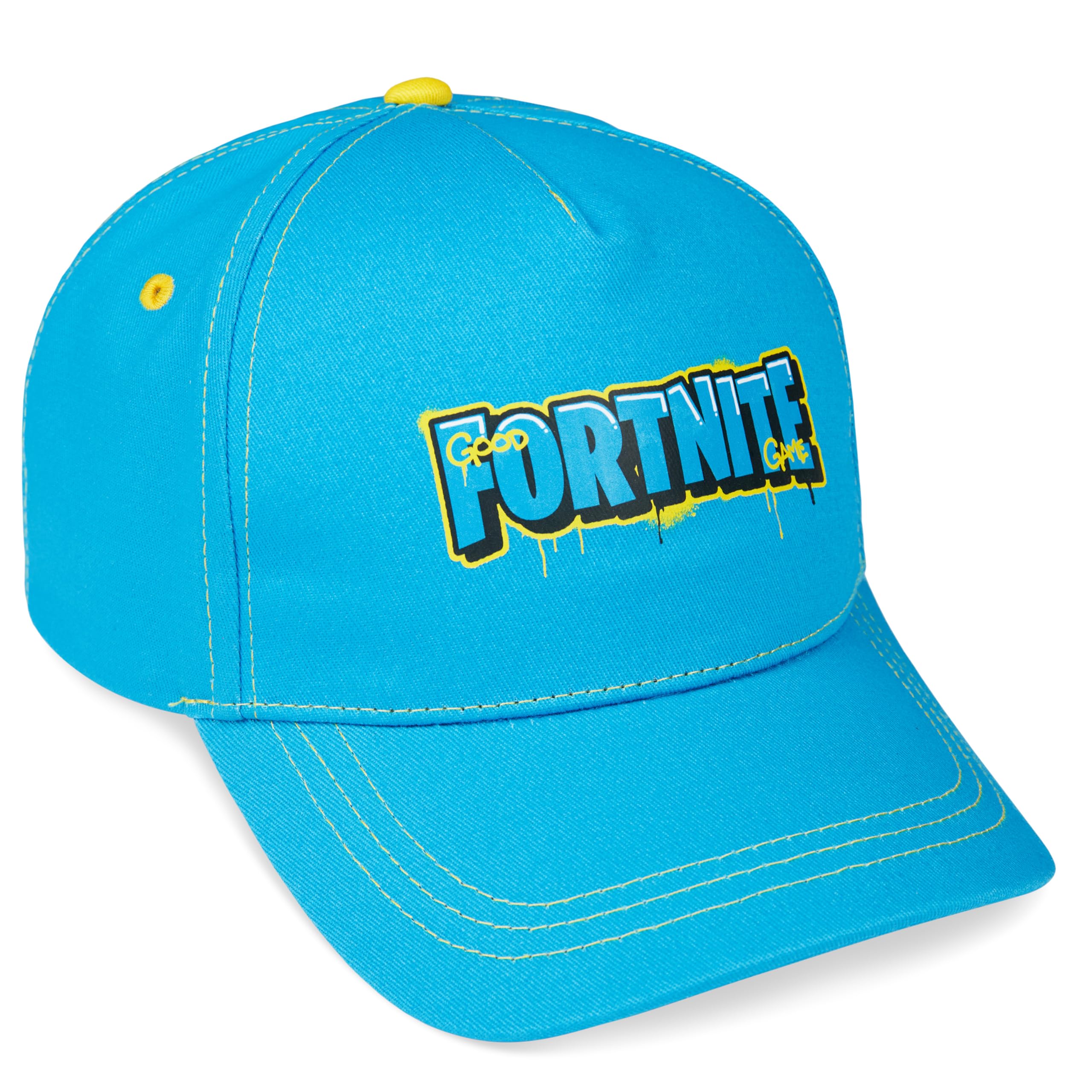 Fortnite Baseball Cap for Kids Teens Peaked Cap Lightweight Sun Hat Casual Sports Running Holiday Essentials Gamer Gifts (Blue)
