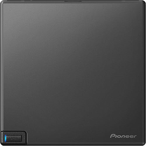 Miniatura 2 de Pioneer Unidad Blu-ray externa BDR-XD08B USB 3.2 Gen1 (USB tipo C) / 2.0 Slim portátil BD/DVD/CD Writer, negro