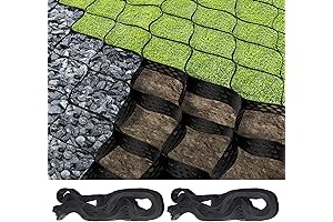 2 Set 9.8x16.4 FT Geo Grid Driveway Stabilization Grids