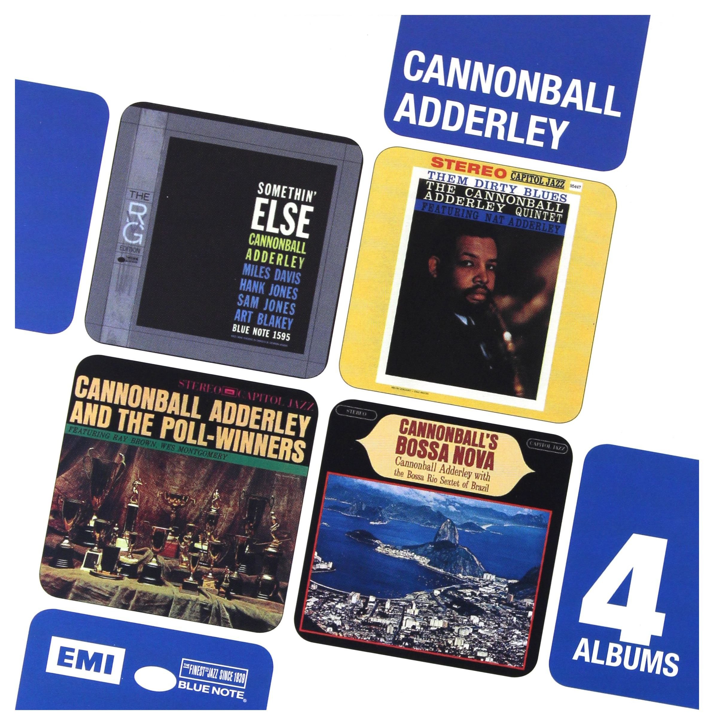 somethin' else/them dirty blues/cannonba 4cd boxse