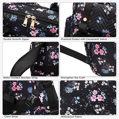 Miniatura 6 de Hidds Mochila para computadora portátil para mujer, mochila para la escuela, mochila para mujer, bolsa de trabajo, negocios, mochila de viaje,