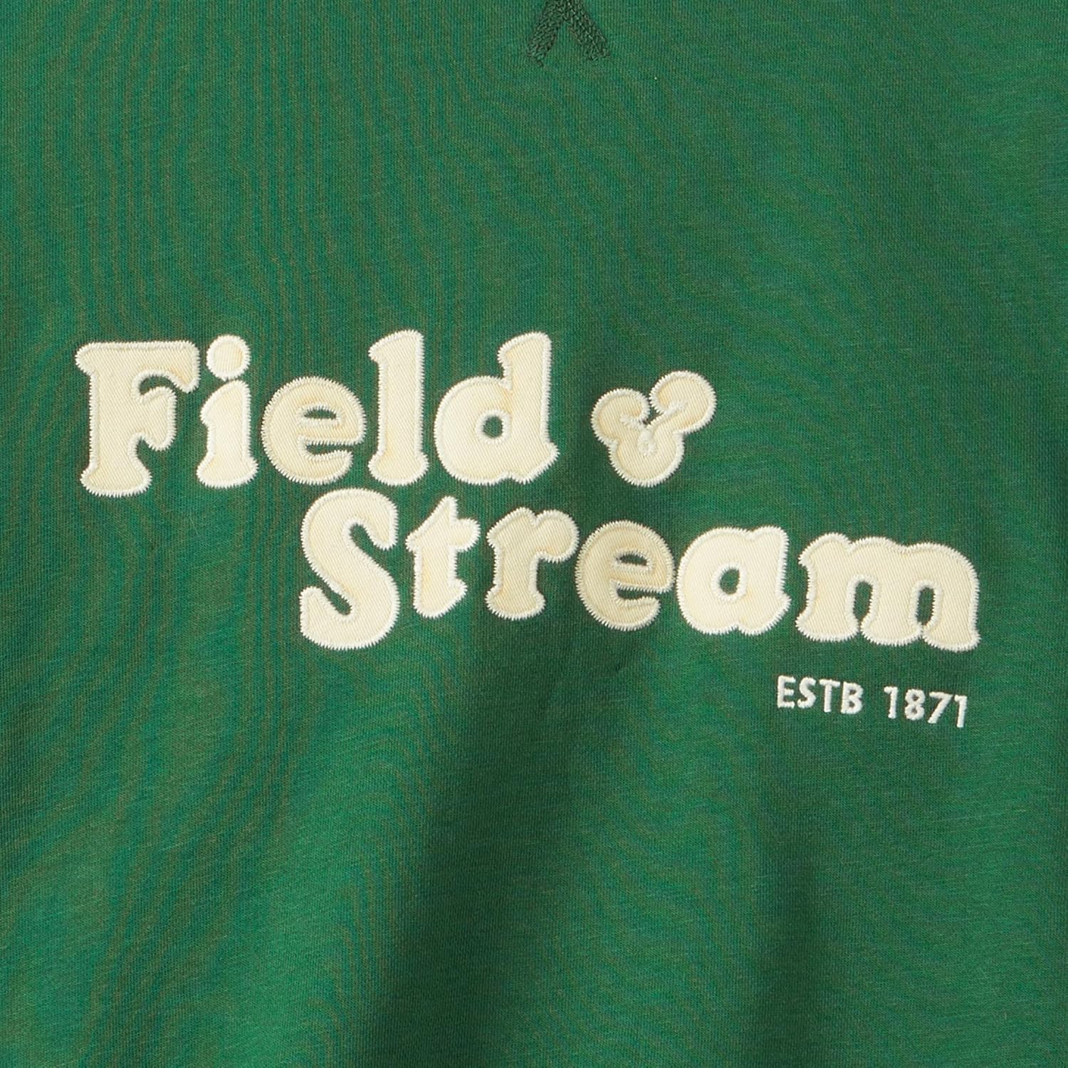 Field & Stream Tackle Twill Lightweight French Terry Applique Crewneck - Image 6