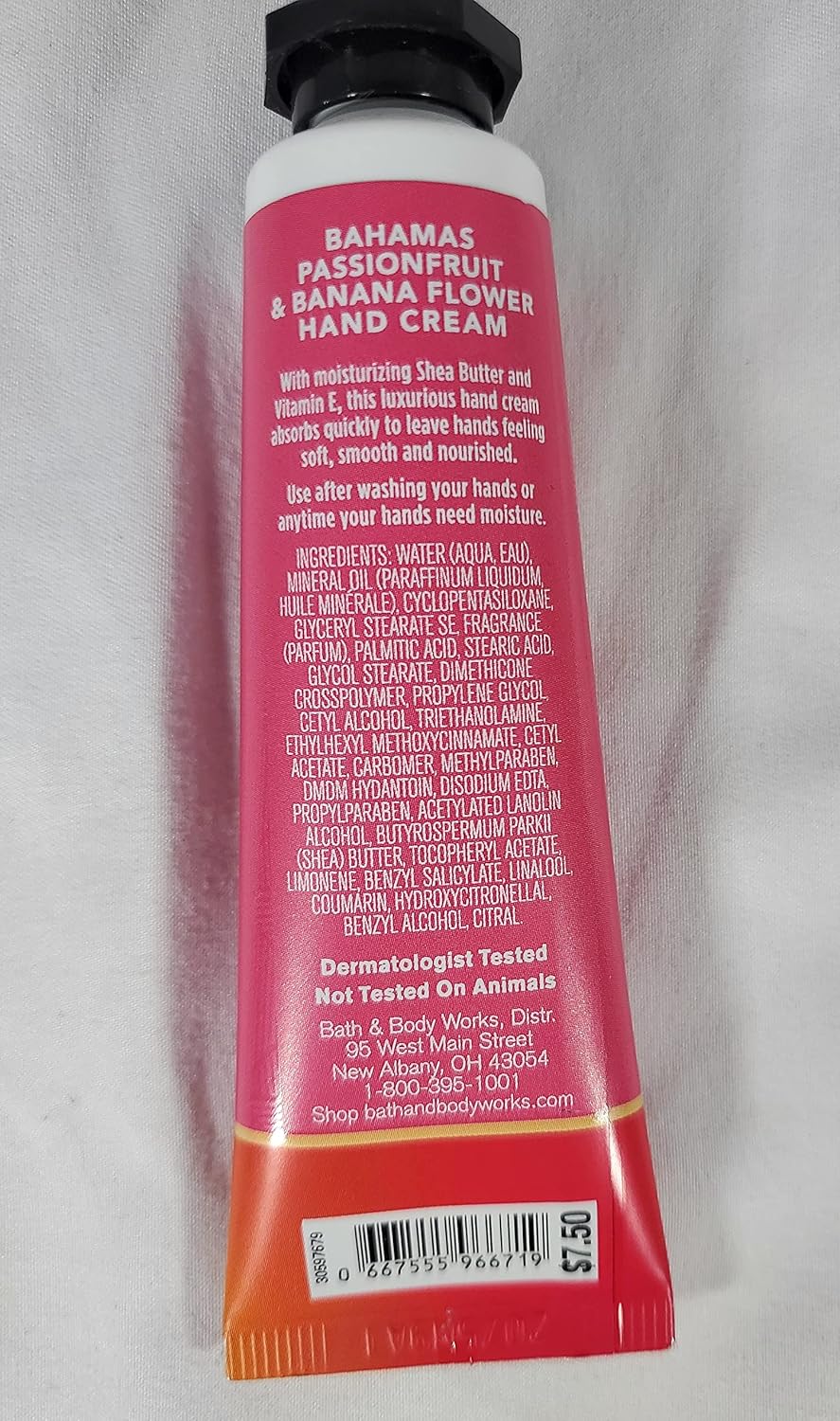 Waikiki Beach Coconut & Passionfruit & Banana Flower - 2 PC Bundle - Hand Cream - 1 fl. Oz each - Travel Size