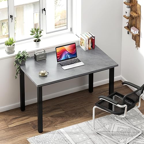 Miniatura 48 de Need Escritorio pequeño de 31.5 pulgadas resistente para espacios pequeños, escritorio de computadora para adolescentes, mesa de estudio, escritorio