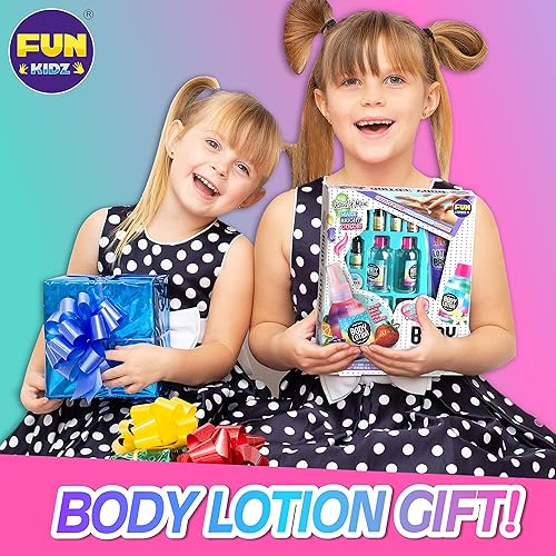 Miniatura 8 de Kit de fabricación de loción corporal para niños, kit de maquillaje FunKidz STEM para niñas, kits de ciencia