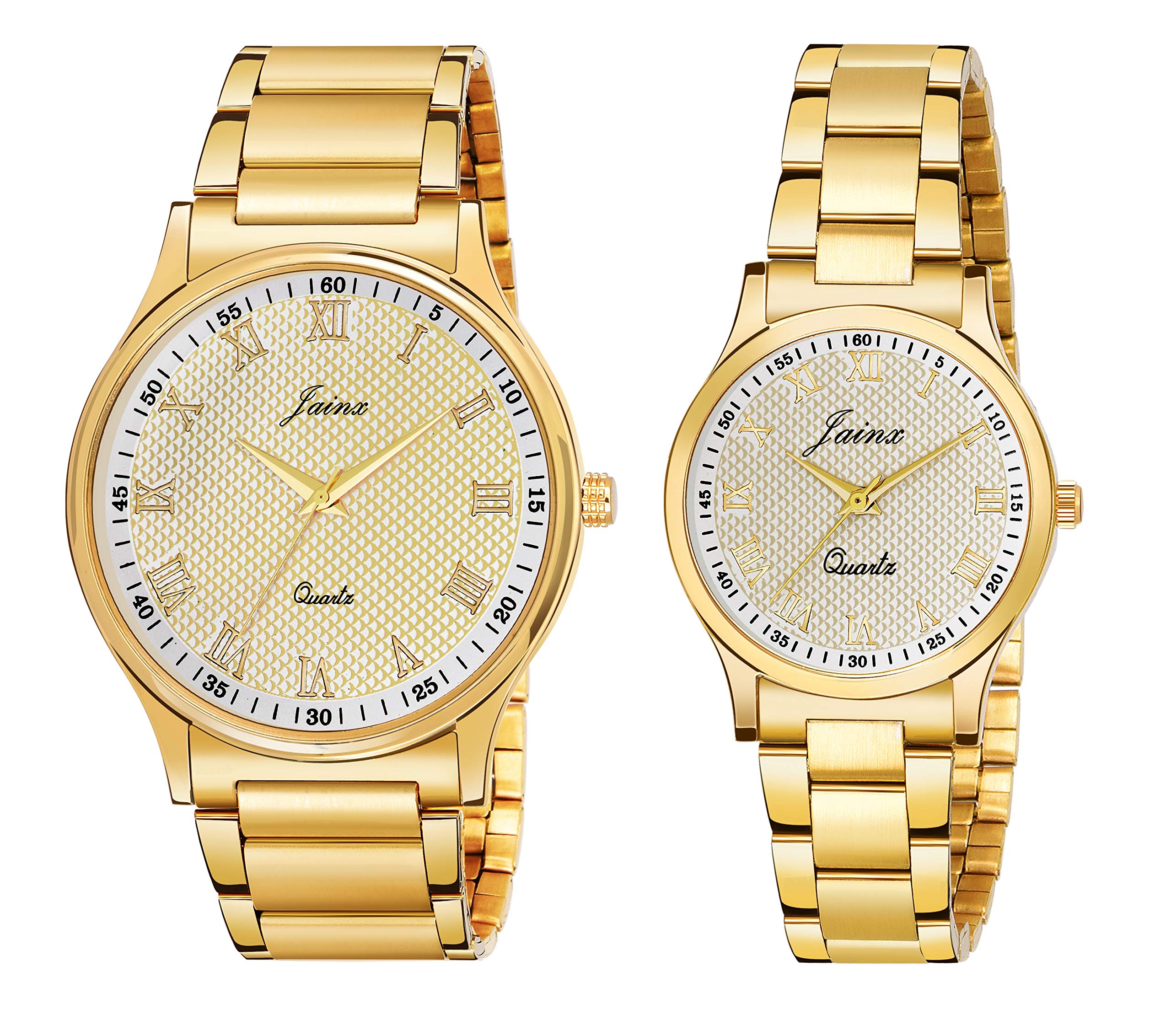 jainx Golden Dial Premium Analog Watch for Couple - JC481 (B082KY9S59) Amazon Price History, Amazon Price Tracker