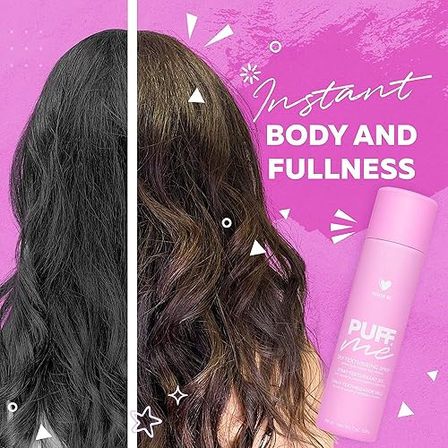 Miniatura 7 de Paquete voluminizador de cabello PUFF.ME de DESIGNME  Champú voluminizador, acondicionador, polvo y textura seca en aerosol para el cabello  Champú