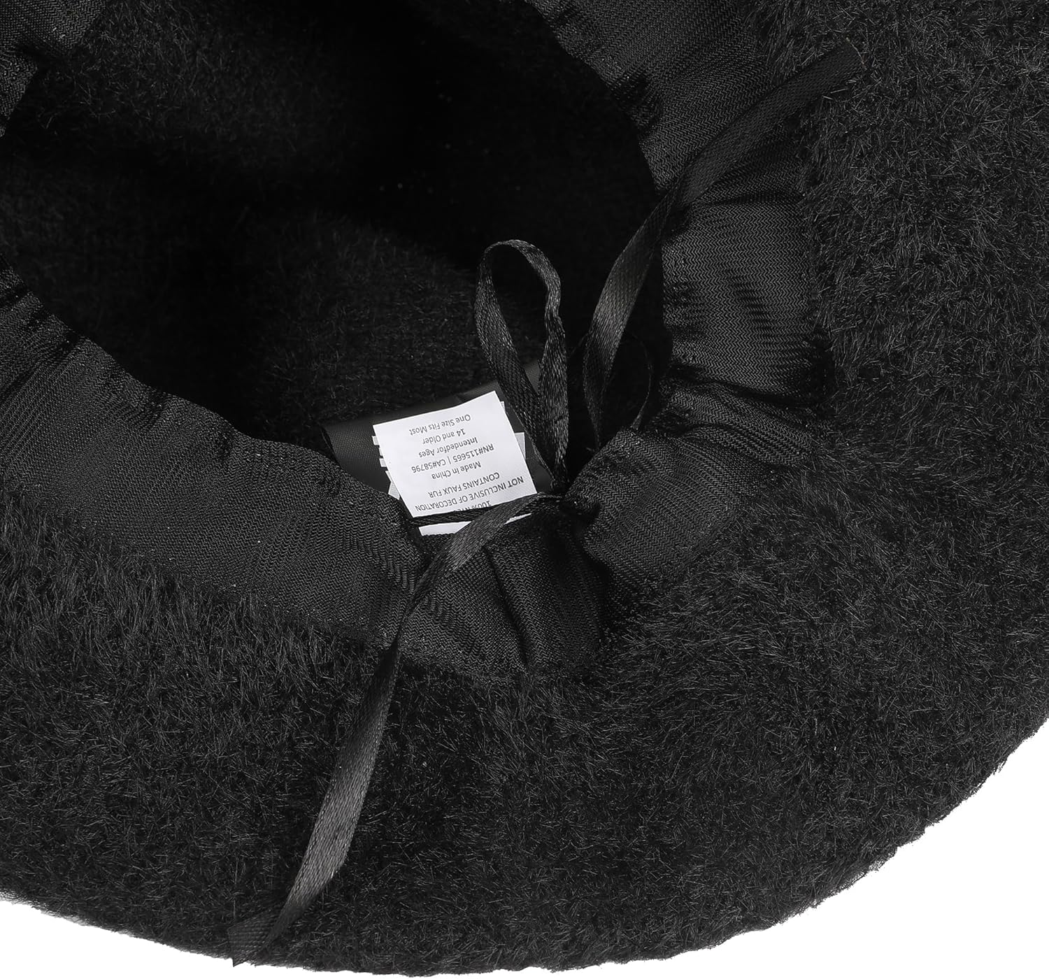 Mickey Mouse Fuzzy Knit with Foam Filled Ears On Bell Shape Bucket Hat - Image 3