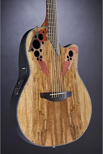 Miniatura 6 de Ovation CE44P-SM - Guitarra acústica-eléctrica arce Spalted