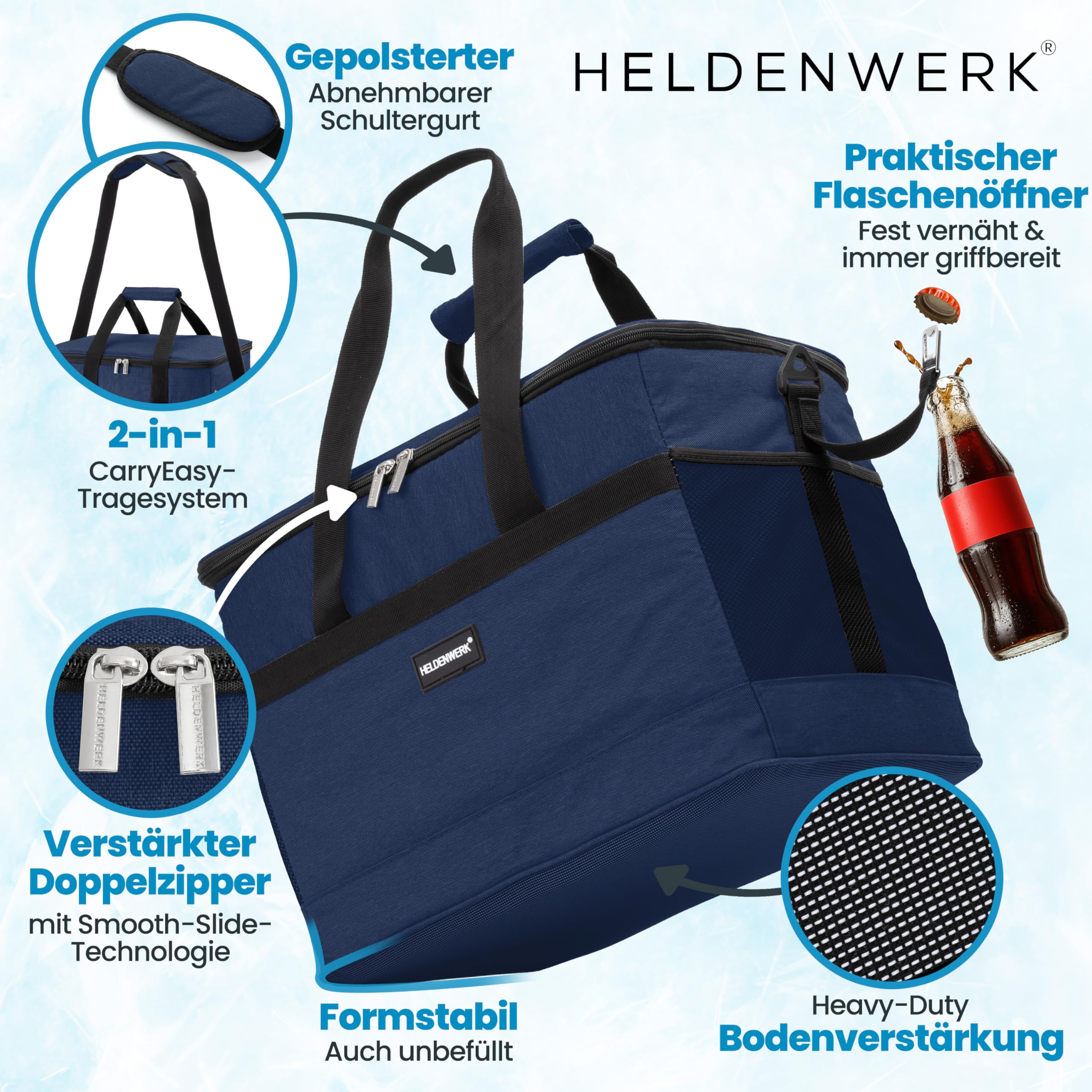 HELDENWERK Bolsa isotérmica Grande