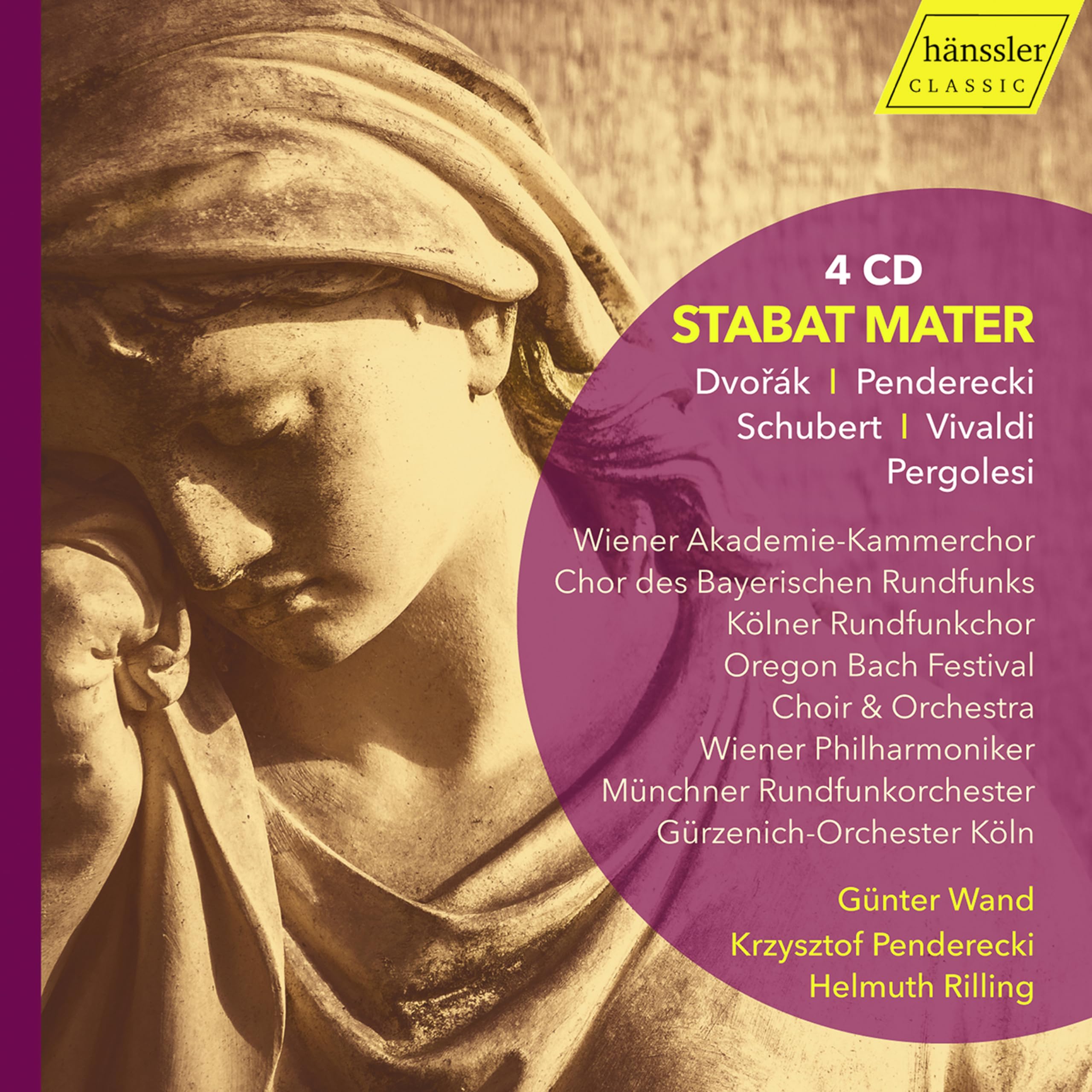 Stabat Mater: Dvo?ák, Penderecki, Schubert, Vivaldi & Peroglesi