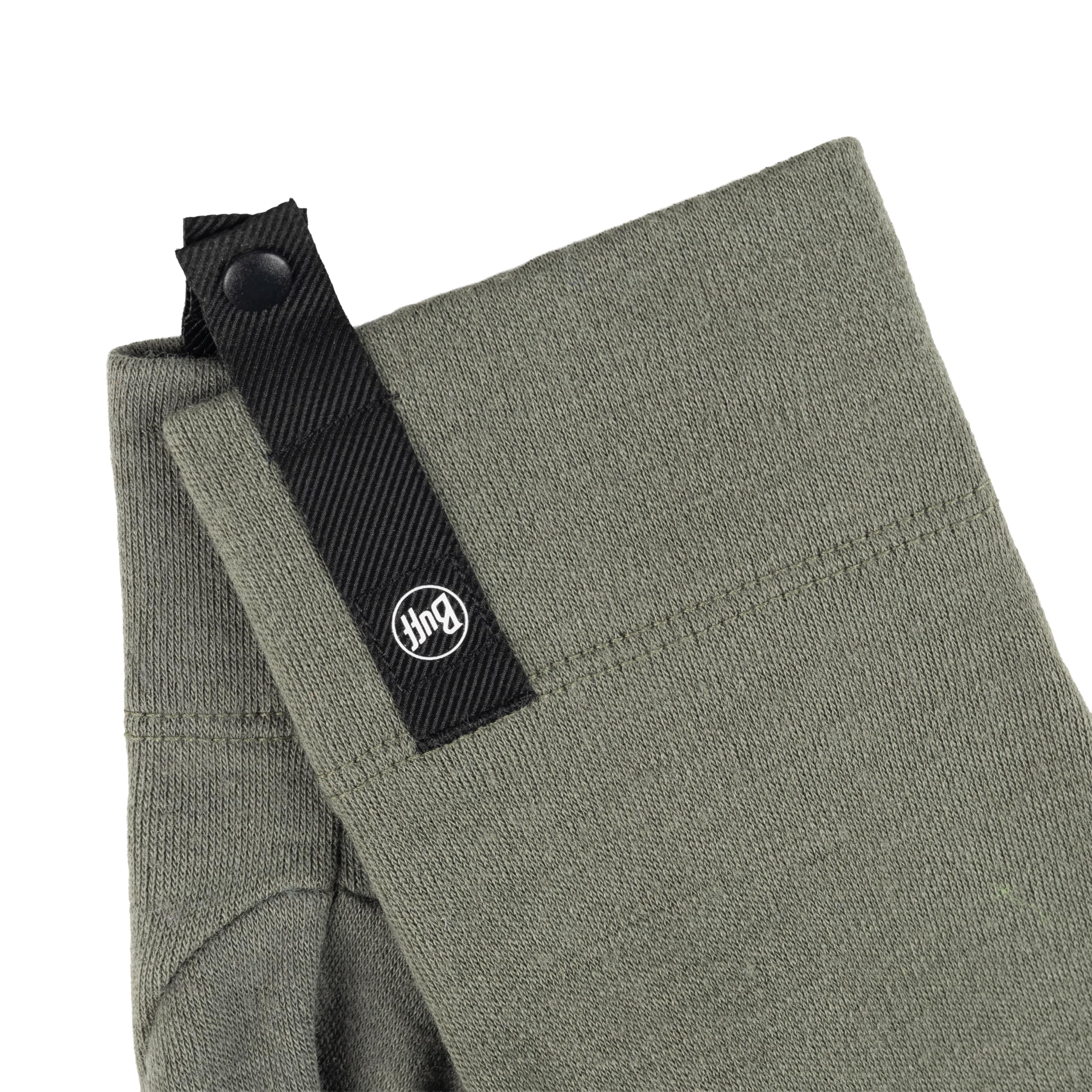 Buff| Guantes Merino Midweight Bufanda Multifuncional 100% Lana Merino, Senderismo, Aire Libre, Sostenible, Ligera Hombre Mujer L Verde