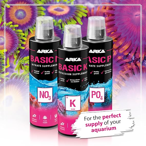 Nitrate Supplement Marine Aquarium 118 ml - Basic N NO3 Plus for Corals | raises nitrate, healthy coral growth, vibrant colours, stable nutrient values, corals, reef tank, sea water, saltwater