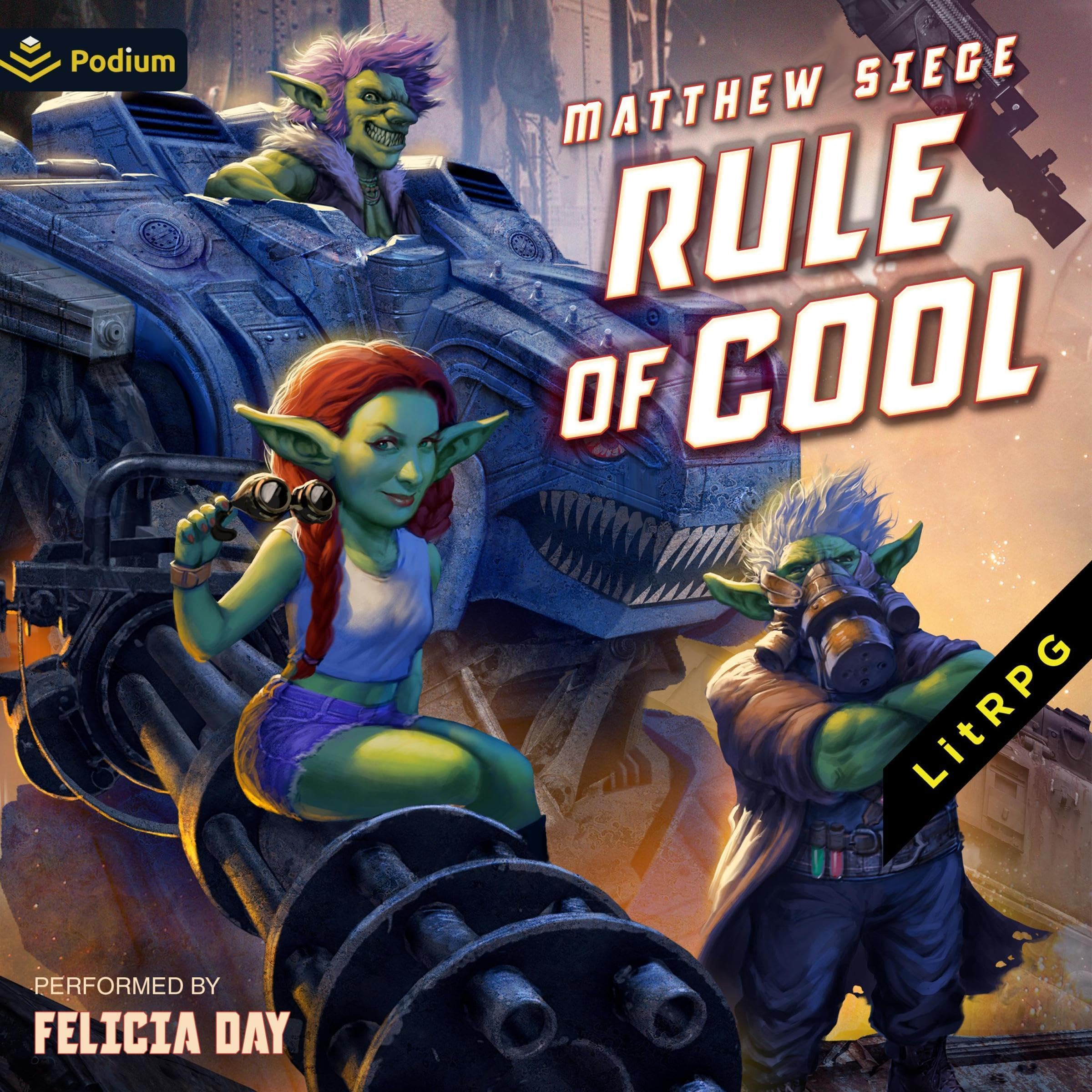 Cover art for Rule of Cool: A litRPG Novel