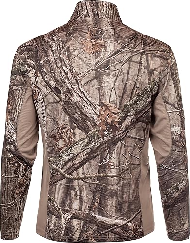 Miniatura 10 de Huntworth Camisa ligera con cremallera de 14 para hombre