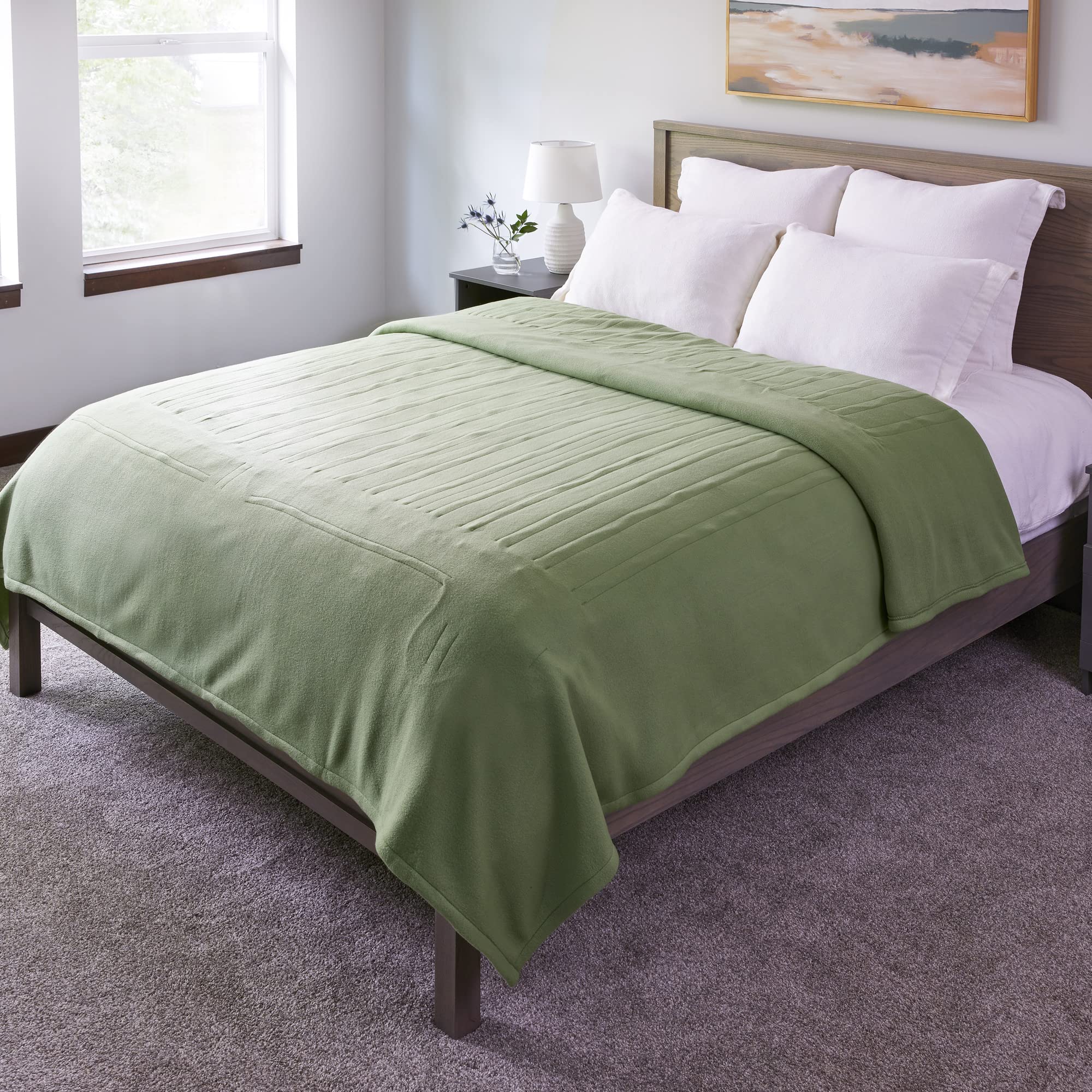 Sunbeam Royal Ultra Ivy Heated Blanket - Twin