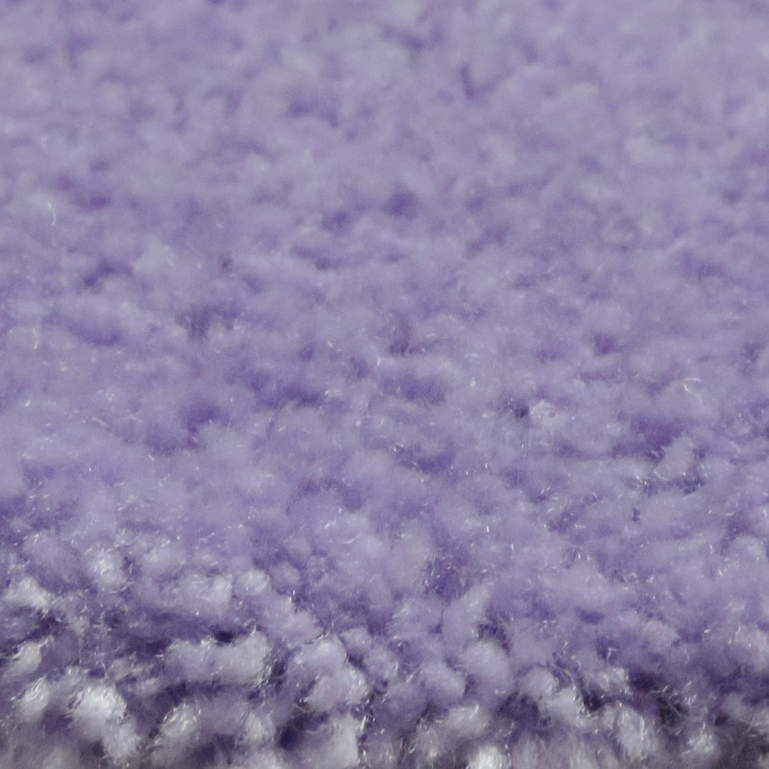 Maples Rugs Cloud Bath 20" x 21.5" Contour Non Slip Toilet Rug [Made in USA] Machine Washable Soft Bath Mat, Romantic Purple