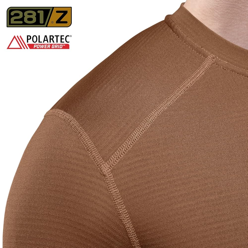 281Z Mens Polartec Power Grid Thermal Base Layer - Long
