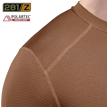 281Z Mens Polartec Power Grid Thermal Base Layer - Long