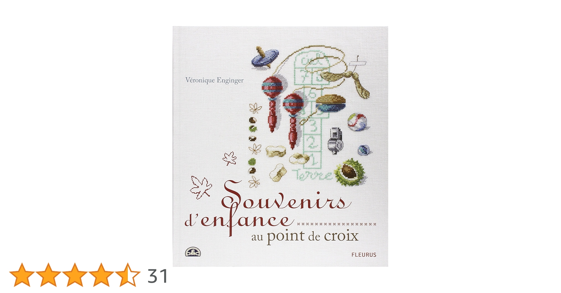 その他 Souvenirs Denfance au point de croix Amazon | FLEURUS 「Souvenirs Denfance au point de croix