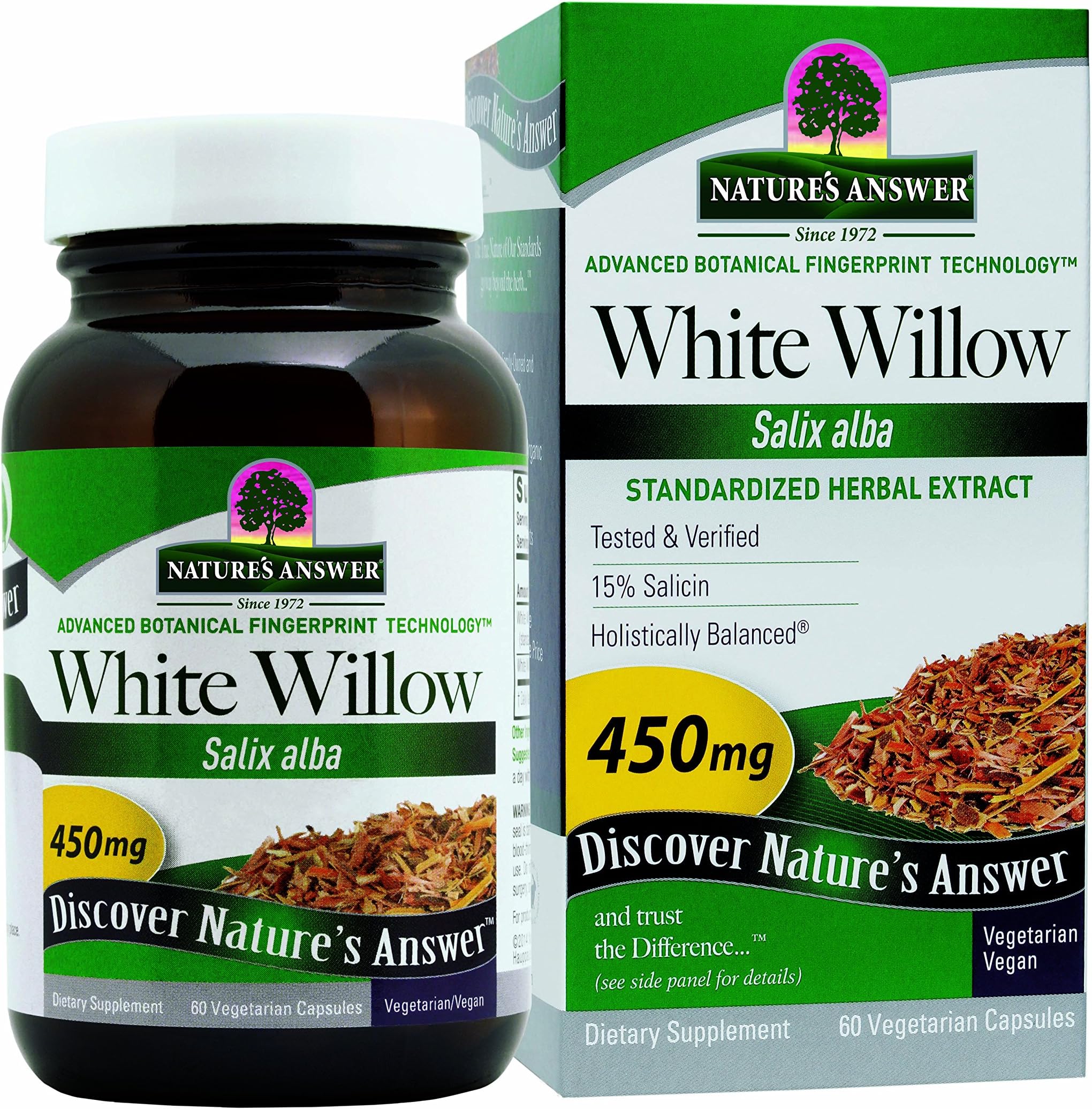 White Willow | Promotes Overall Health & Well-Being | Vegan, Gluten-Free, Non-GMO & Kosher Certified | 1oz