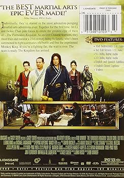 柳承敏　DVD Amazon.com: The Forbidden Kingdom - DVD : Jet Li, Jackie