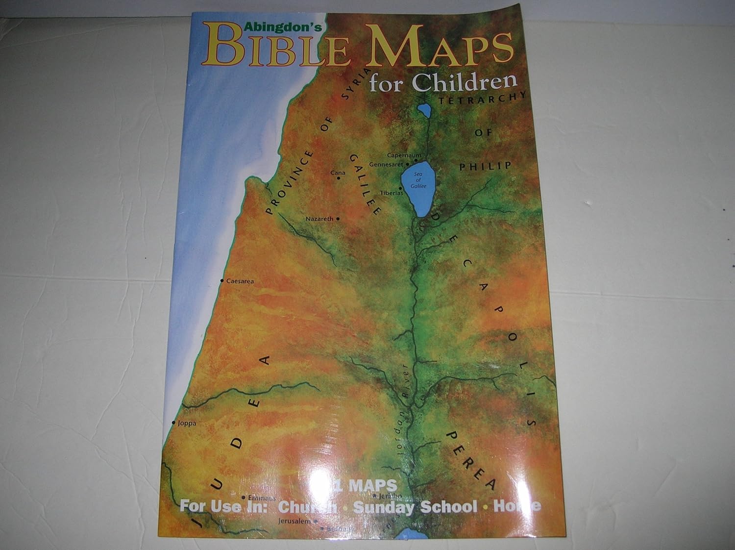 Abingdon Bible Maps for Children Augustine, Peggy 9780687026173 Books