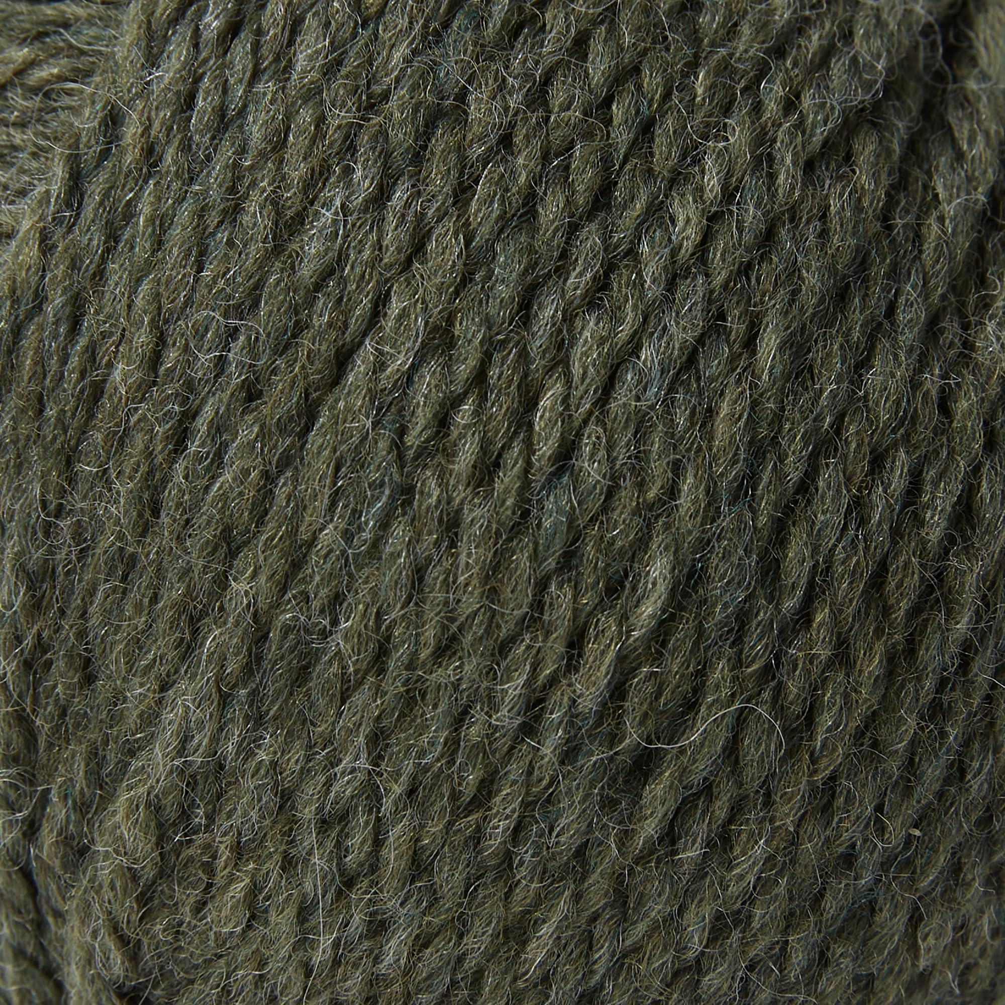 100% lana merina, hilo lujoso y suave de 3 capas para tejer a mano y ganchillo (verde bosque, 3 ovillos)
