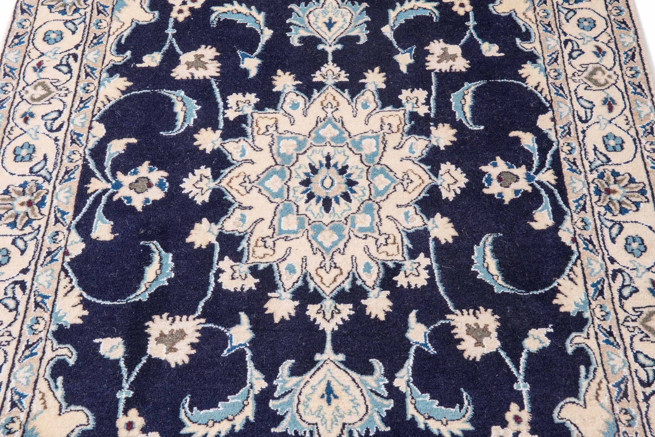 Tappeto, Lana, Blu Scuro, 300x200