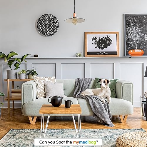 Miniatura 5 de Funda de transporte individual Epipen – Bolsa de medicación aislada – Soporte de Epipen naranja brillante, altamente visible y notable estuche