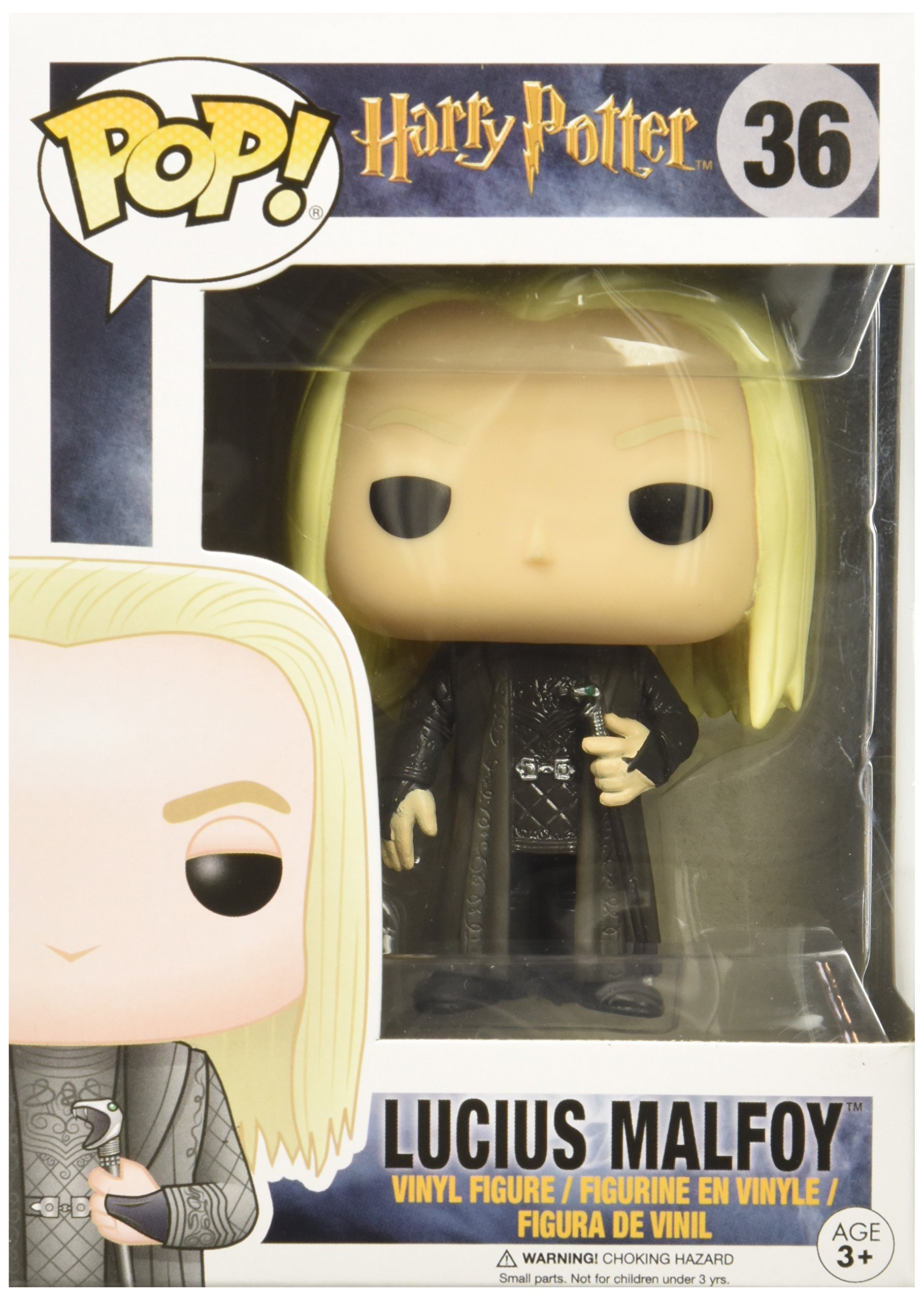 Amazon.com: Funko POP Movies Harry Potter Lucius Malfoy Toy Figure