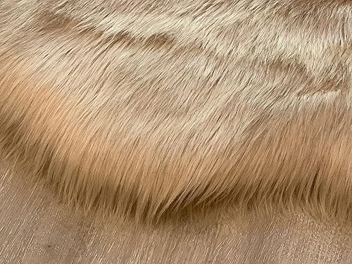 Miniatura 7 de LAMBZY Alfombra de pelo sintético de oveja súper suave, hipoalergénica, sedosa para sala de estar, habitación de los niños, sofá (2 pies 6 x 6 pies,