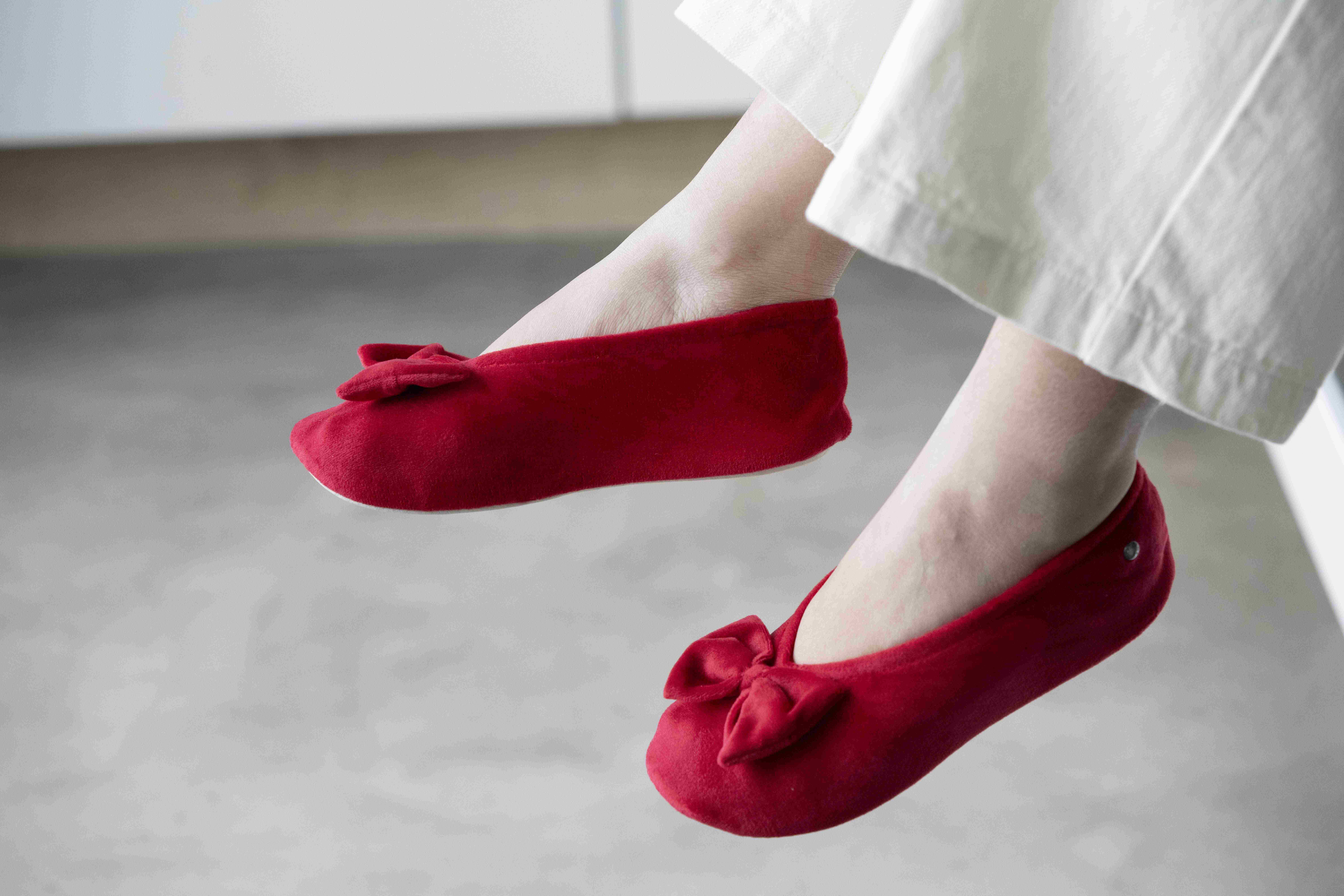 Isotoner Pantofole Ballerine Donna Con Suola Ultra Morbida E Memory Foam: Comode E Lavabili In Lavatrice (Taglia 38) - 4
