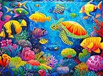 Cross & Glory - Deep Blue Octopus Odyssey: Premium 1000-Piece Jigsaw Puzzle for Adults - Best New Eco-Friendly Marine Artwork Puzzle - Unique Brain Teaser for Puzzle Enthusiasts by Cross & Glory