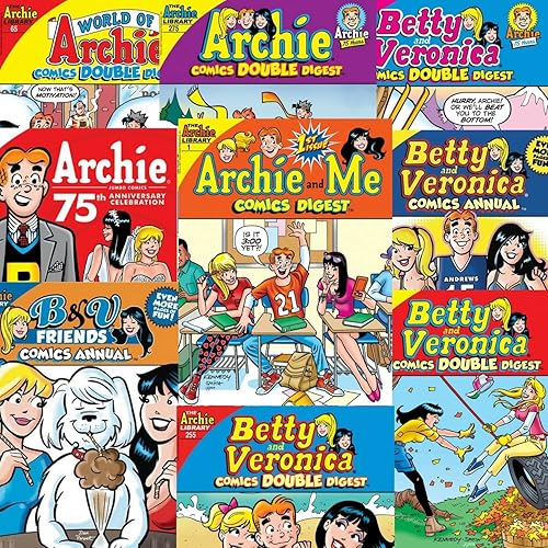 Archie Paquete de 20 paquetes económicos de Comics Digest