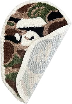 Bape Rug - Camo - Handmade & Premium- 28in W * 20in L (70 * 50cm) - Hypebeast bathmat - Hypebeast Decor - Living Room, Bedroom, Children Room, Door mat - A Bathing APE bathmat