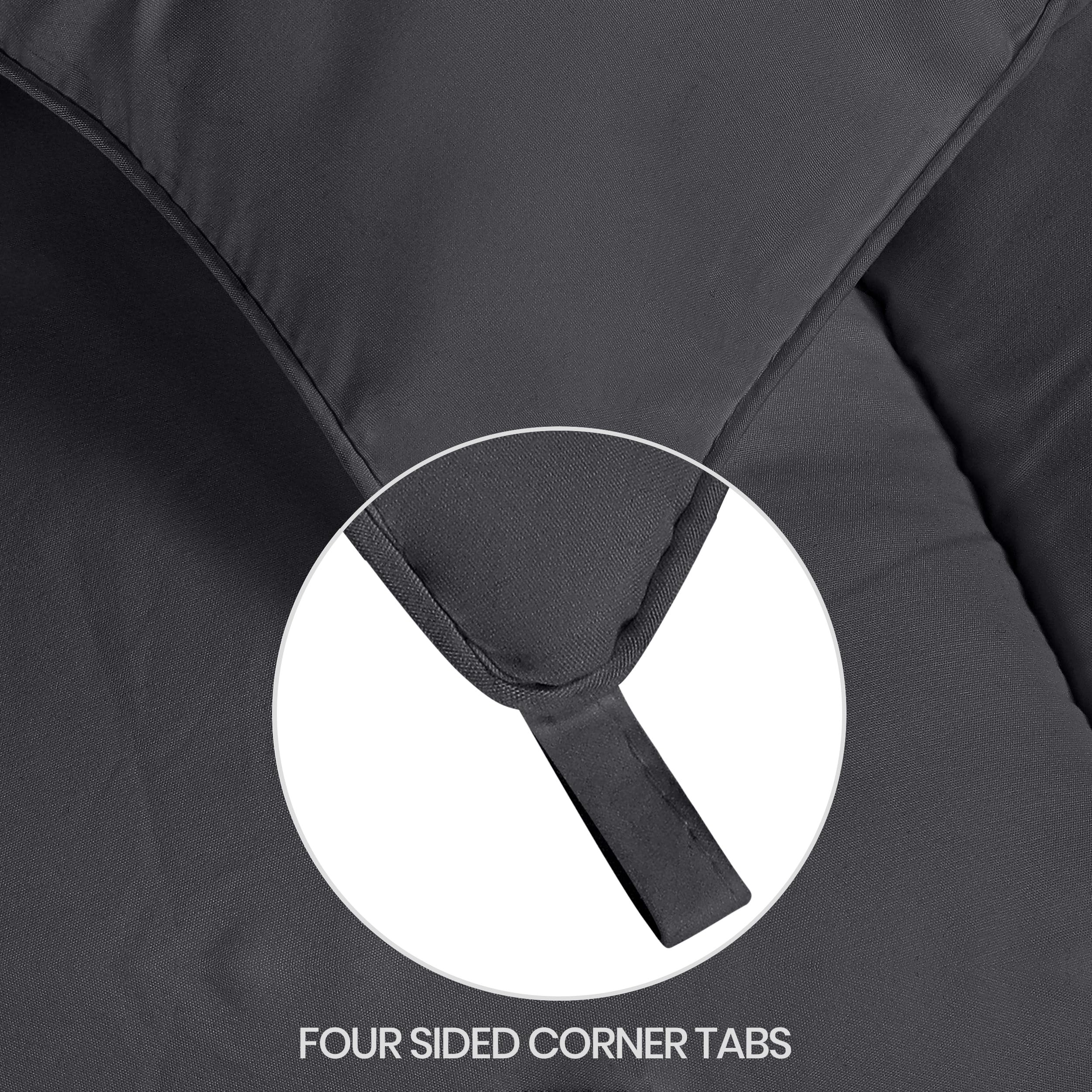 Utopia Bedding Piumone 200 x 200 cm 370 GSM, Piumino una piazza e mezza, Piumino Letto una piazza e mezza, Trapunta una piazza e mezza 100% Microfibra (Grigio)