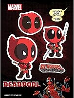 Vista 11 de Marvel Deadpool Calcomanías de vinilo – Juego de 3 calcomanías de vinilo Deadpool para automóvil, ventana, camión, parachoques, laptop, vaso, 1991