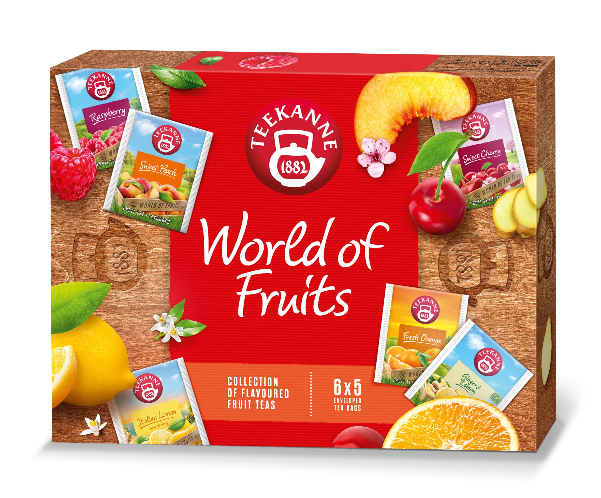 Teekanne World of Fruits Tea Selection Gift Box New Edition / 6 Delicious
