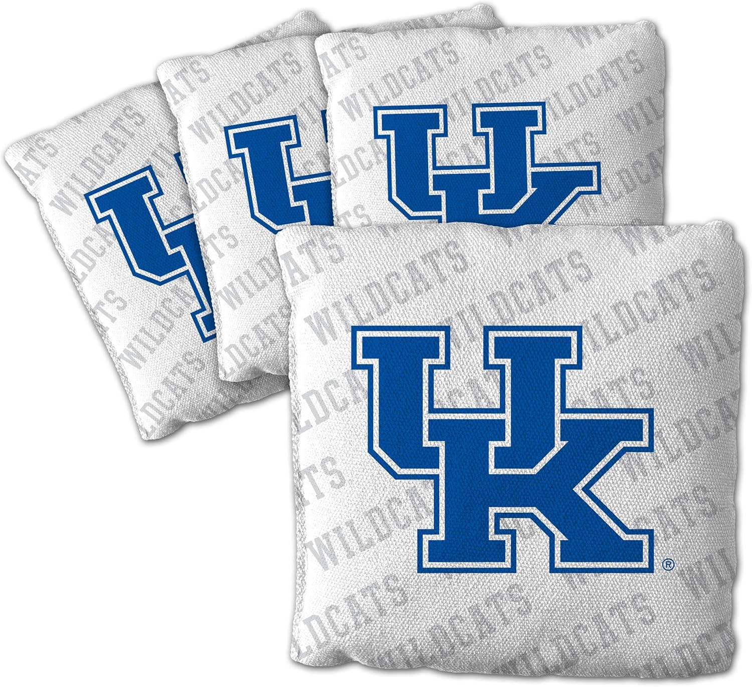 NCAA ケンタッキーワイルドキャッツ - コーンホールバッグ - 4パック - ホワイト