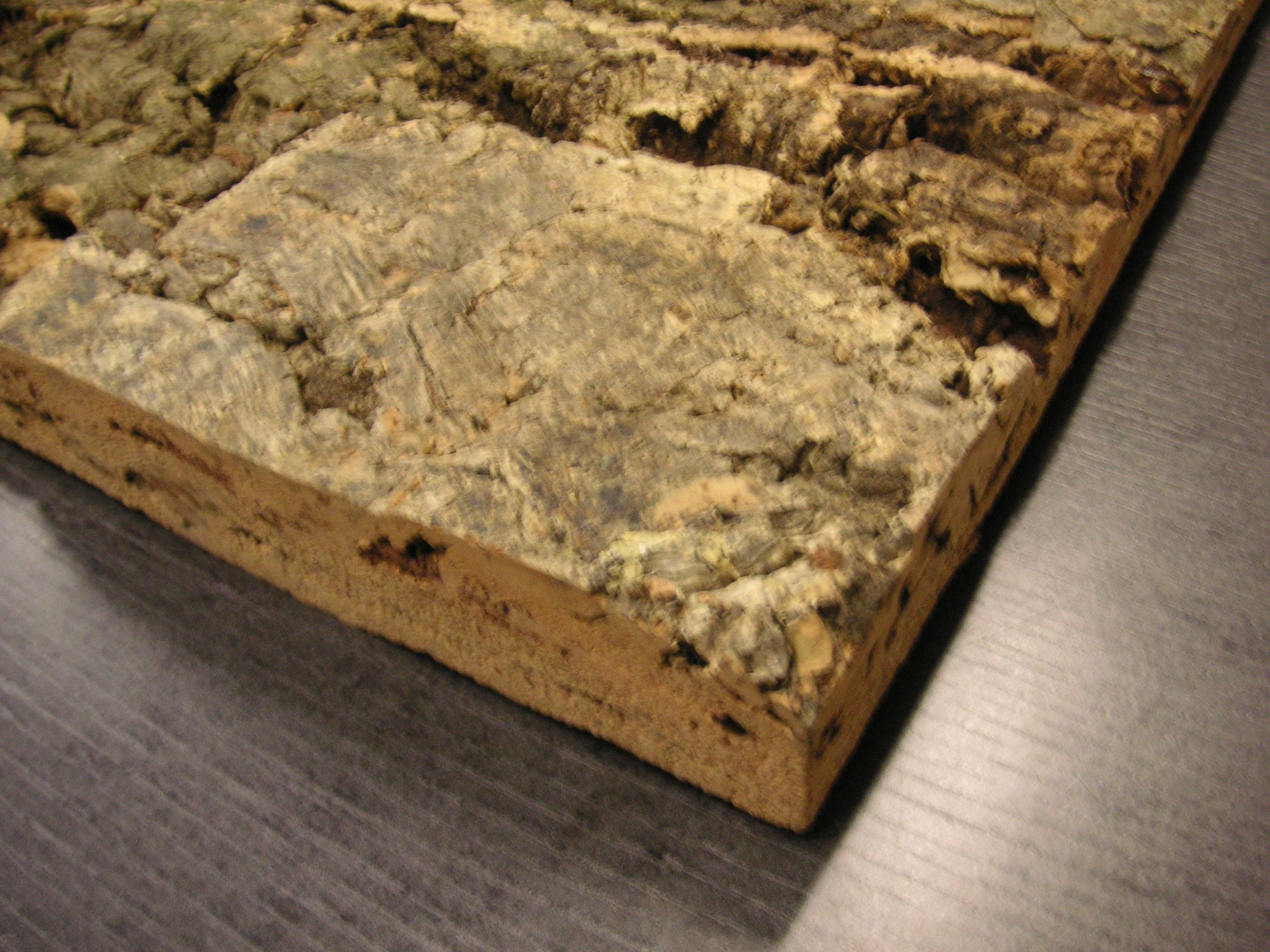 Korkrückwand Natur 60x30 cm, Terrarium, Kork Rückwand (92011), Dekor Hintergrund