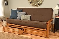 Vista 21 de MFD Futón Montana, Verde, Madera, Colchón canadiense