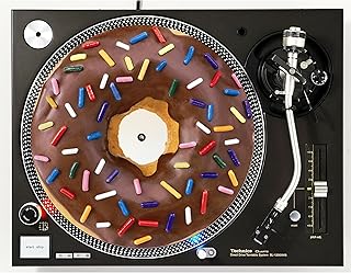 DJ Chocolate Donut Doughnut Scratch Pad 1200 Vinyl Memorabilia 12