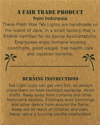 Miniatura 4 de Aloha Bay - Velas de té con soporte de aluminio color crema 12 unidades Crema