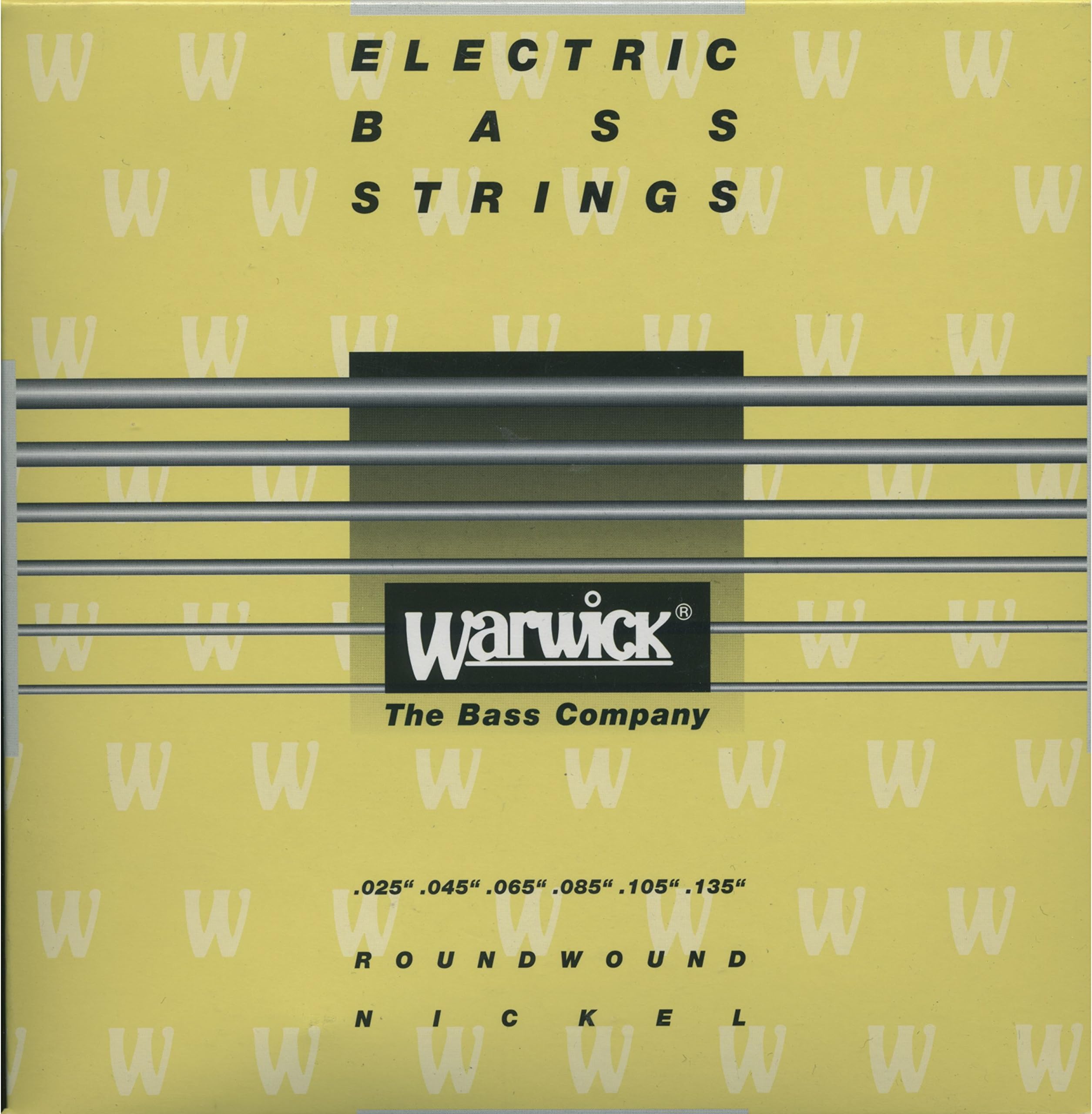 Warwick Yellow Label 6-String M Nickel Bass Strings