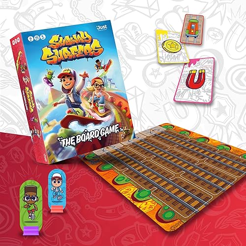 Miniatura 3 de Subway Surfers  The Board Game  Juego de mesa de Just Games  2  4 jugadores  Juegos de mesa para la familia  30 minutos de juego  Niños y adultos a