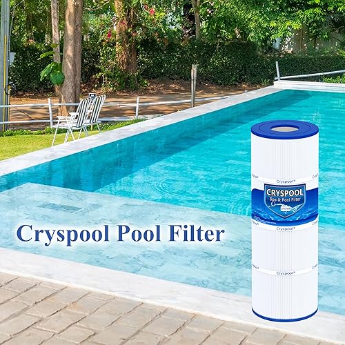 Miniatura 7 de Cryspool® 07069 Filtro compatible con Clean & Clear Plus 320, CCP320, PCC80-PAK4, R173573, 817-0081, C-7470, FC-1976, cartucho de filtro de piscina