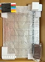 Vista 9 de STECCO Calendario magnético para nevera de borrado en seco. Calendario mensual acrílico de borrado en seco. Calendario magnético acrílico