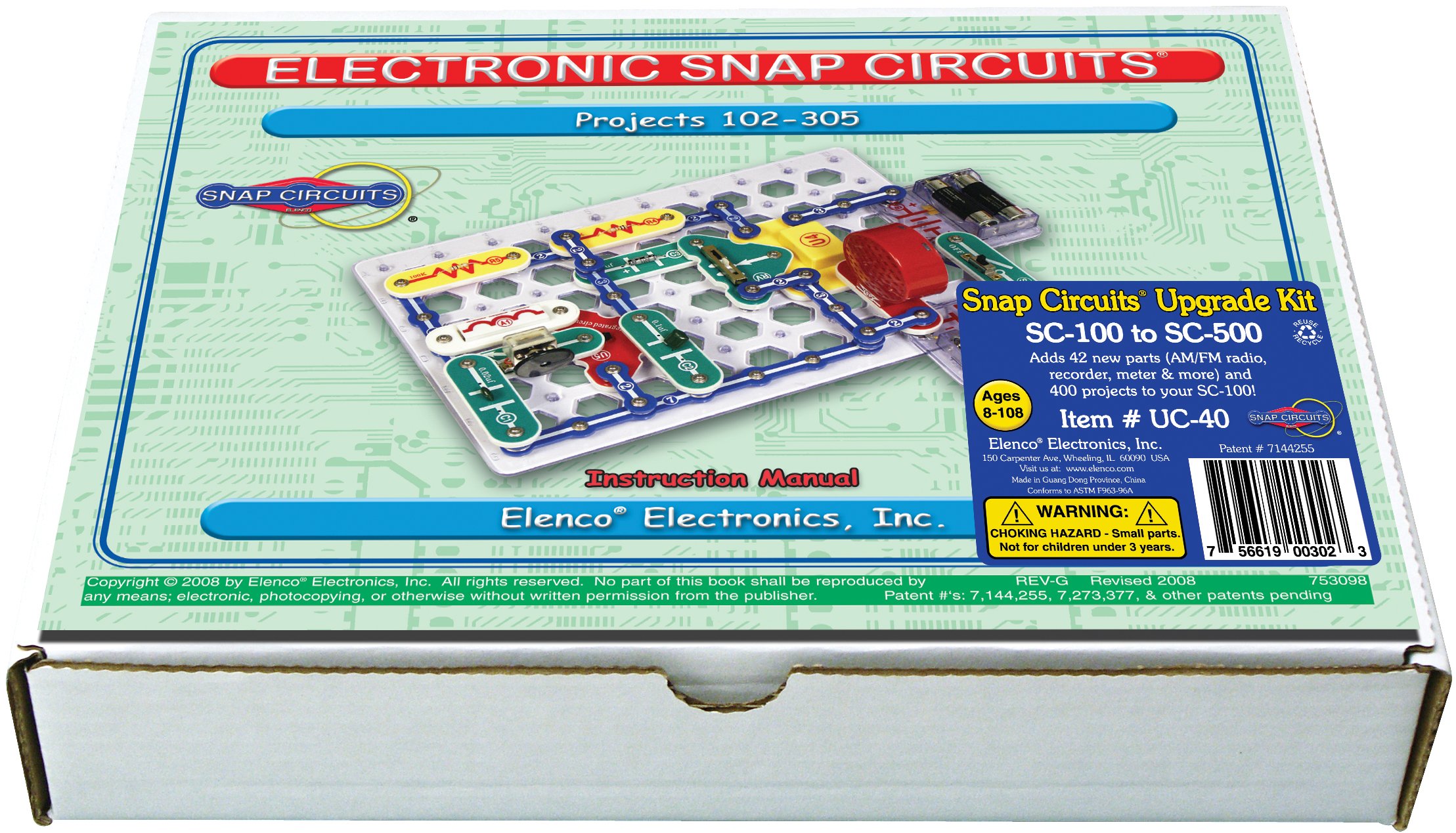 Snap Circuits - UC-40 Upgrade Kit SC-100 to SC-500